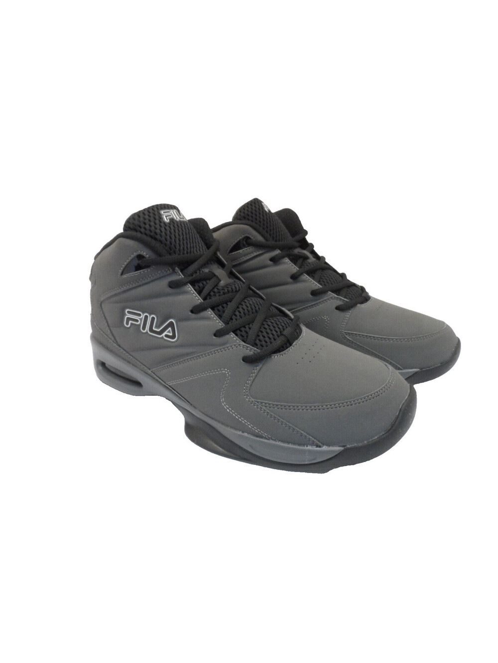 Fila Men's 1BM01824-060 Slam 19 ViZ Basketball Shoes Gray/Black Size 14M